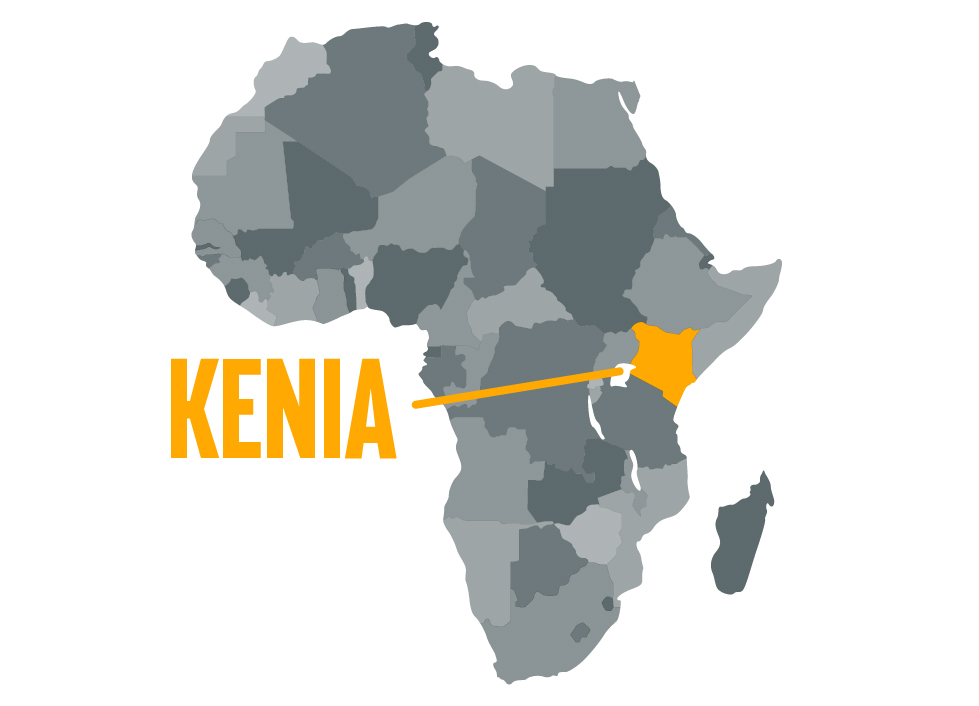 Kenia Mapa