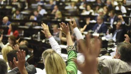 Votación del Acuerdo de Escazú en la Cámara de Diputados - Crédito de la imagen: HCDN