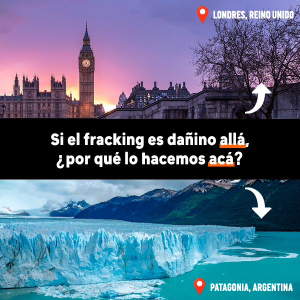 Si el fracking es dañino allá, ¿por qué lo hacemos acá?