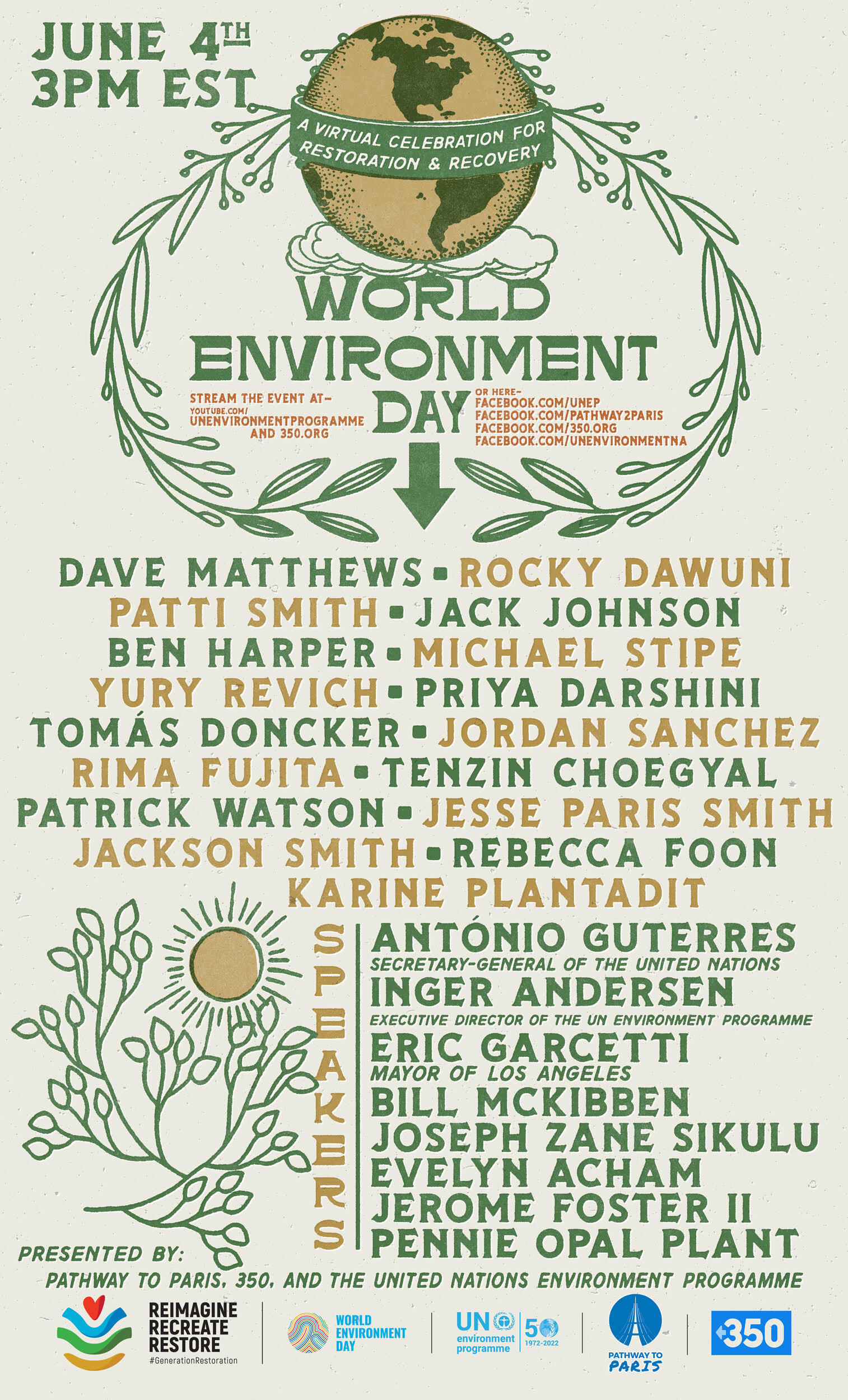 Poster World Environment Day 2021