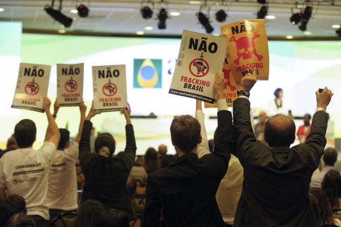 Não Fracking Brasil - lei anti fracking