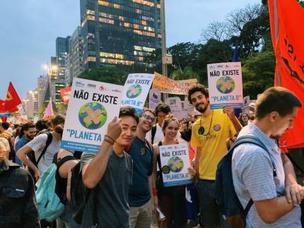 Mobilização Global pelo Clima, em São Paulo, em 20.09.19