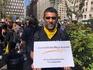 solidariedade ao povo Mbya Guarani