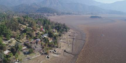 Lago Aculeo desapareceu no Chile - Seca - Mudanças Climáticas - 2019