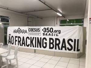 Palestra Suelita Rocker - Não Fracking Brasil - Santa Catarina - 22/10/19