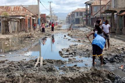 Efeito eventos extremos - mudanças climáticas no Haiti