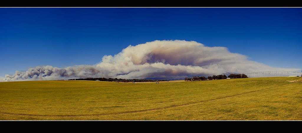 Bush fires in Western Australia, Yachep National park. Photo credit: Flickr 