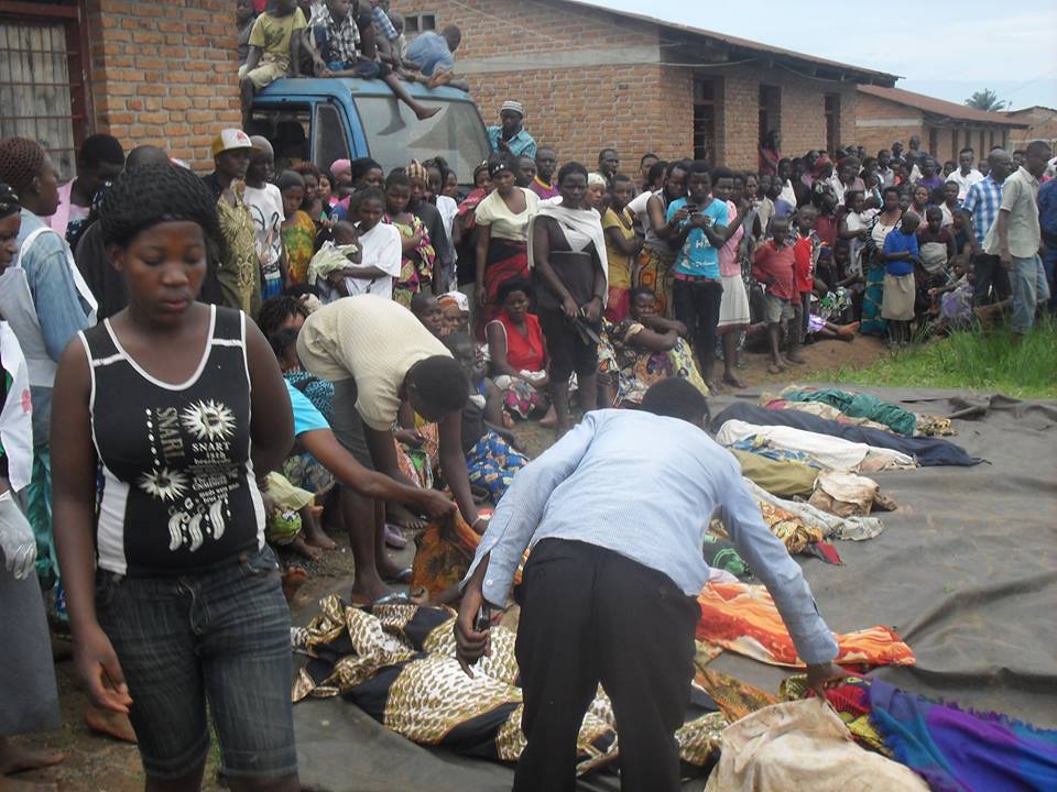 More than one hundred people died from the floods. Photo credit: Red Cross Burundi 