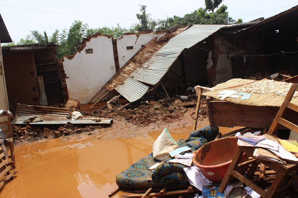 An estimated 4500 houses were destroyed during the floods. Photo credit: Red Cross Burundi 