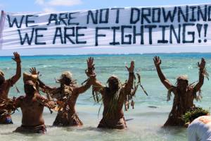 We are not drowning. We are fighting