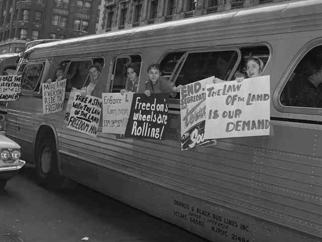 civil rights bus