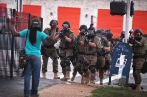 Scene from Ferguson, MO