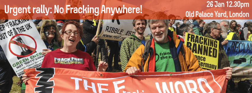 Urgent Rally: No Fracking Anywhere!