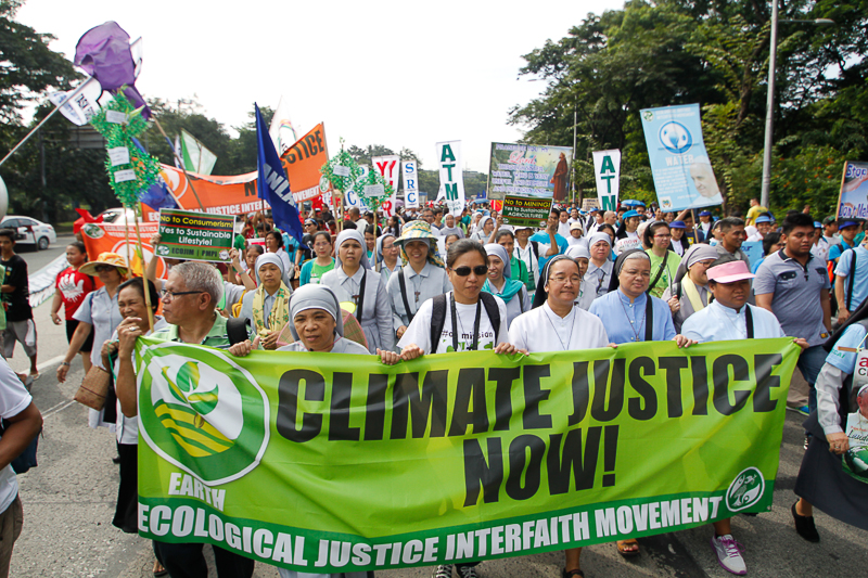 The event aimed to intensify the call for ecological justice. Photo: AC Dimatatac