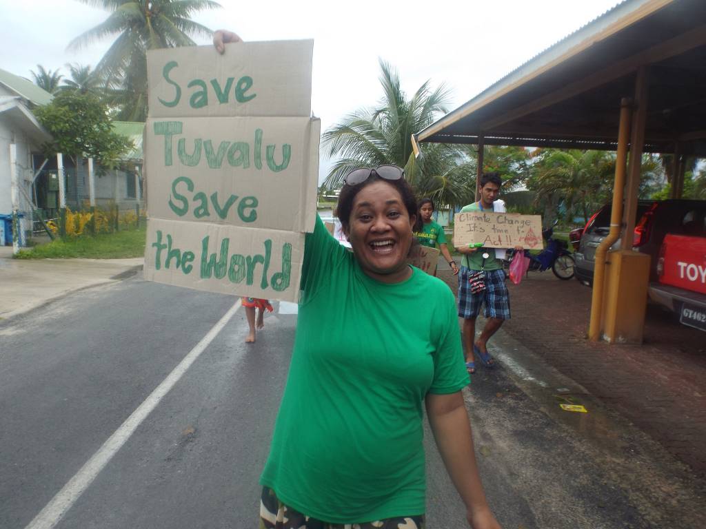 Tuvalu Climate March
