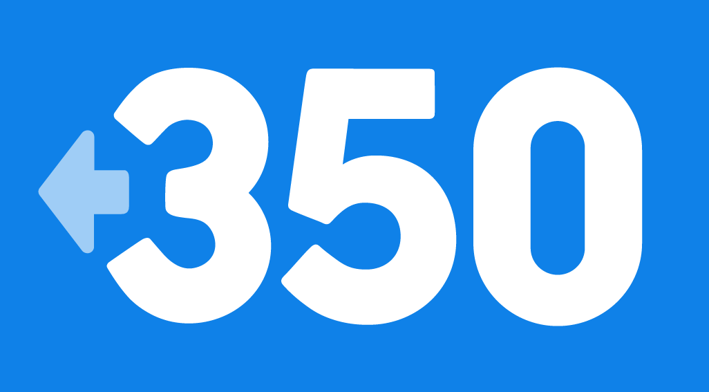 350 logo, main version
