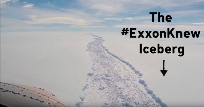 ExxonKnew iceberg
