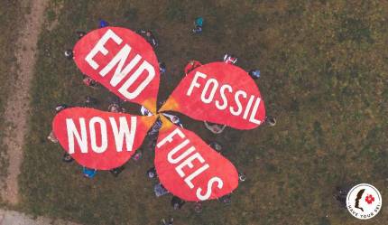end fossil fuels now