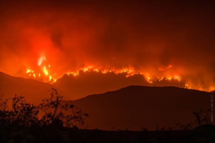 Whittier Fire, Goleta, California (Credit: Glenn Beltz)