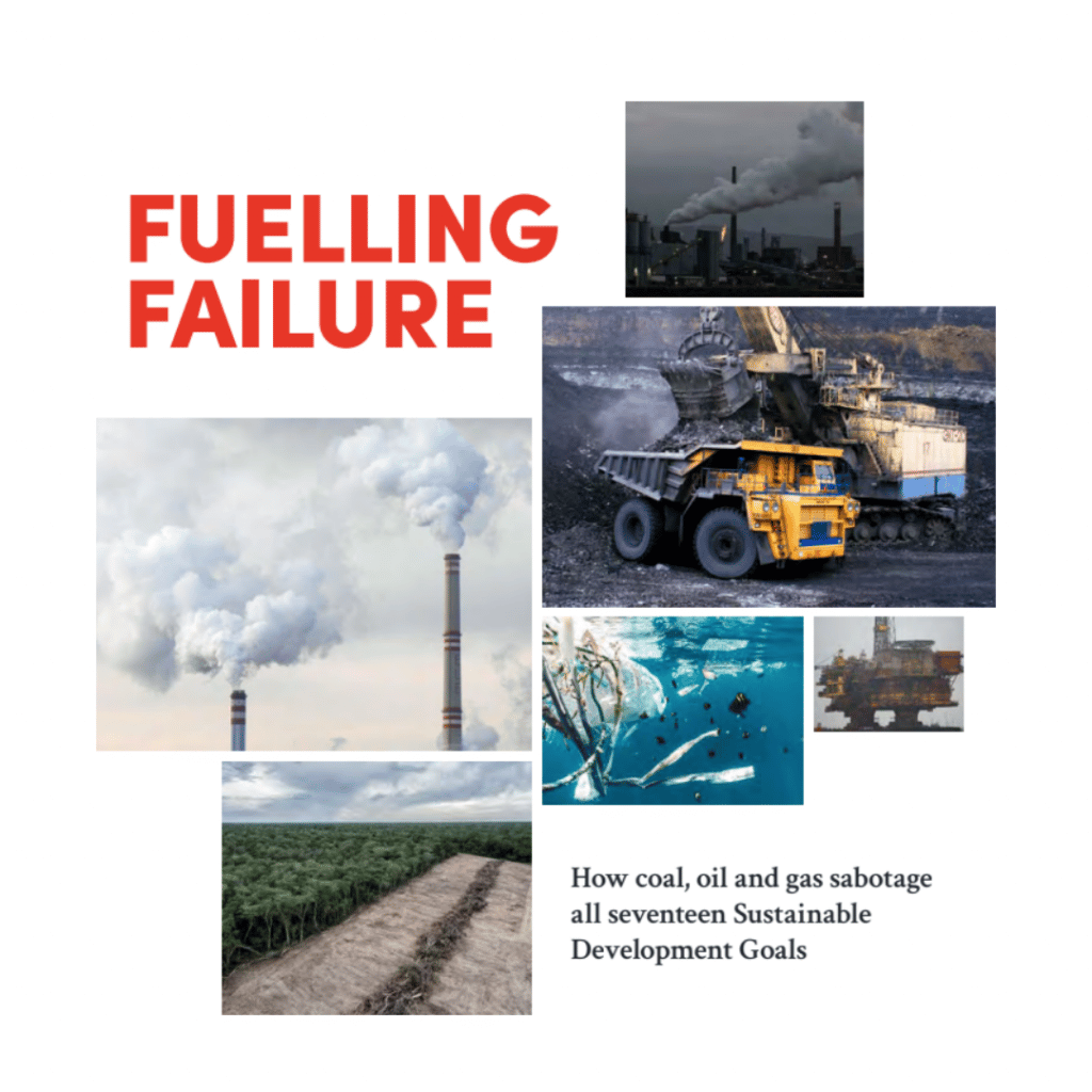 Fossil fuel addiction subverts every single sustainable development