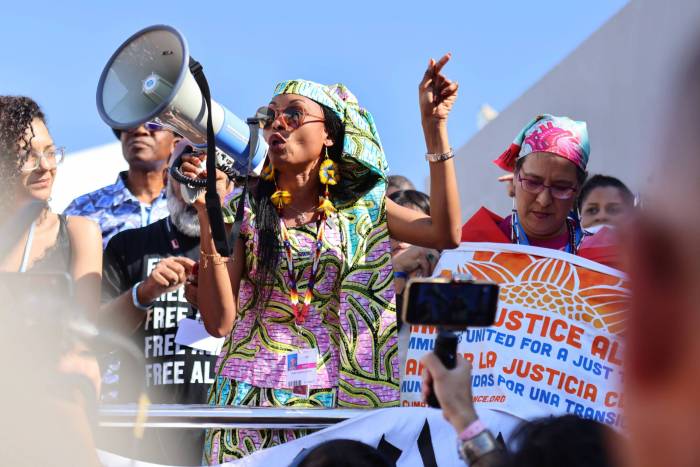 COP 27 Sharm El Sheik Egypt Climate March