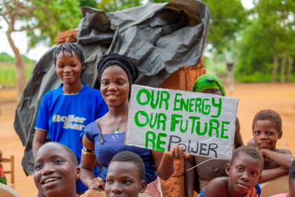 Communities reclaim the renewable energy potential in Africa, as part of the REPower Afrika campaign