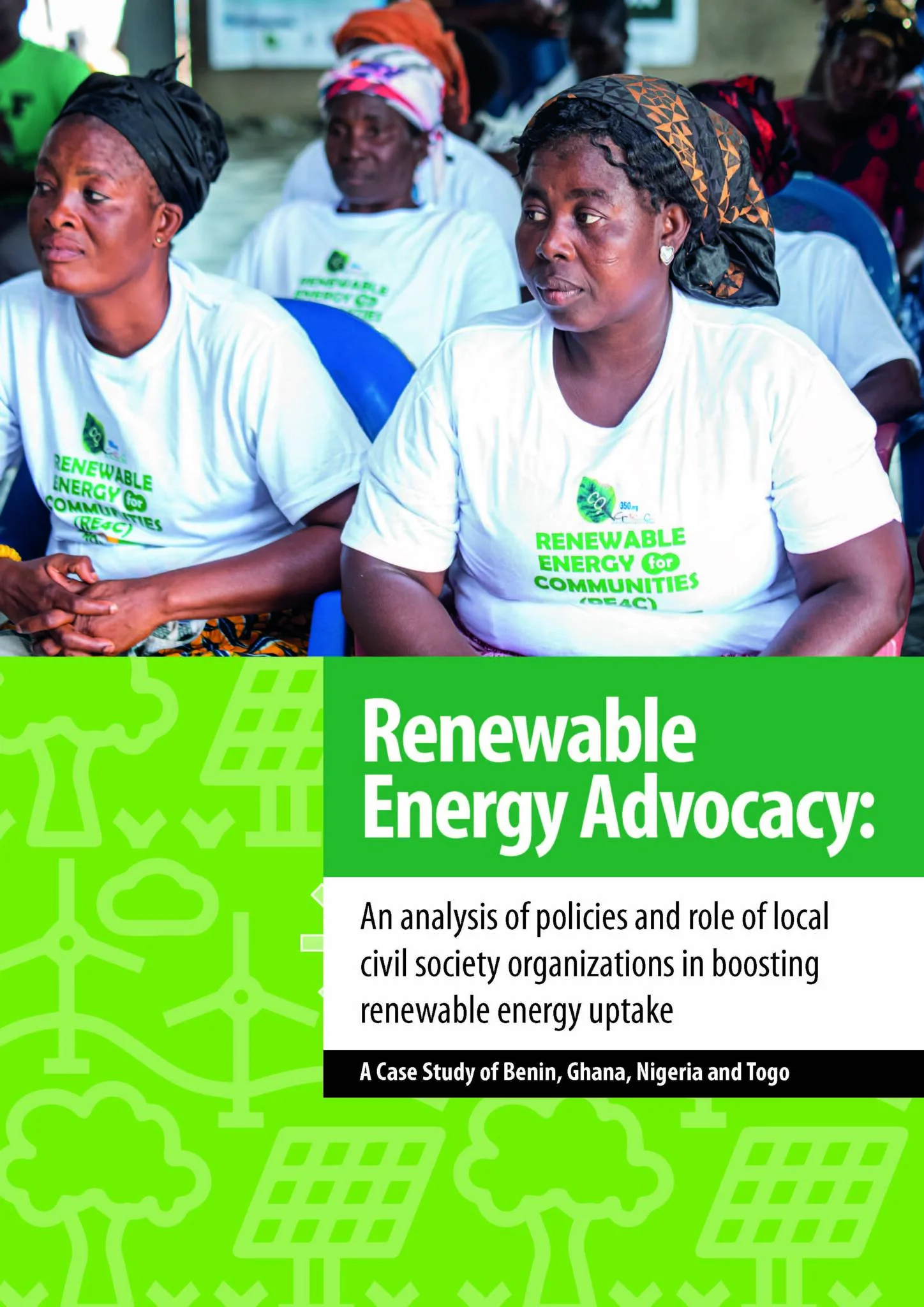 Cover artwork for Renewable Energy Advocacy Report