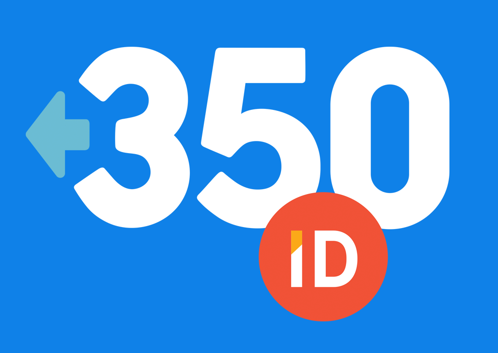 350 logo, main version